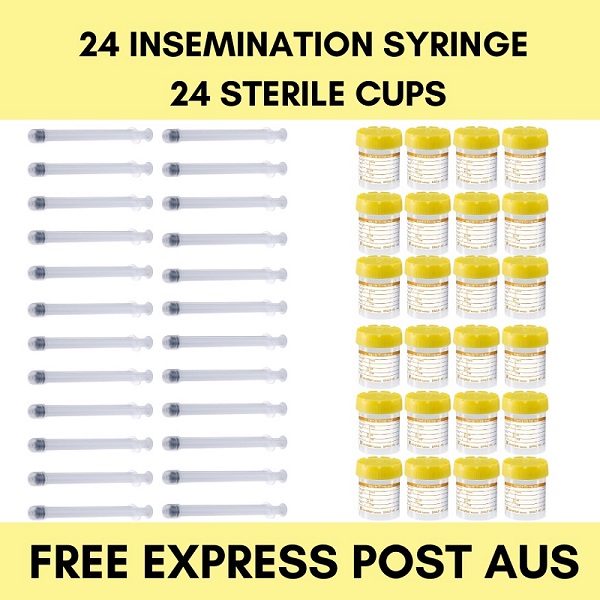 Home Insemination Kit 24 pack